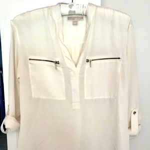 Pretty Ivory Michael Kors Blouse